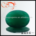 8x10mm oval shape synthetic green agate stone(AGOV0016-8X10mm)